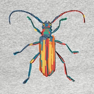 Multicolor longhorn beetle T-Shirt